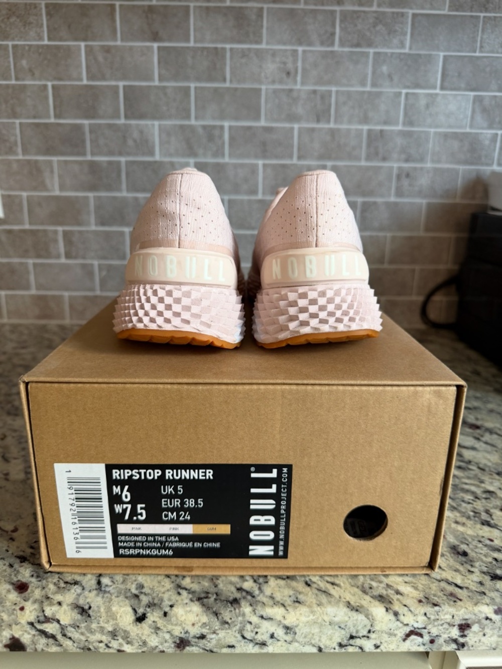 NOBULL Ripstop Runner W7.5 Pink - Picture 3 of 8